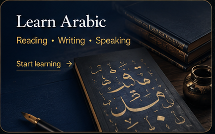 Learn Arabic — Reading, Writing, Speaking