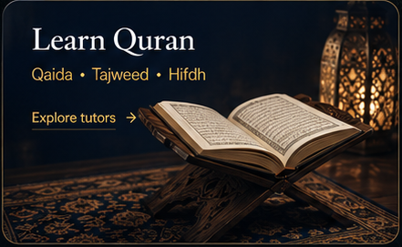 Learn Quran — Qaida, Tajweed, Hifdh